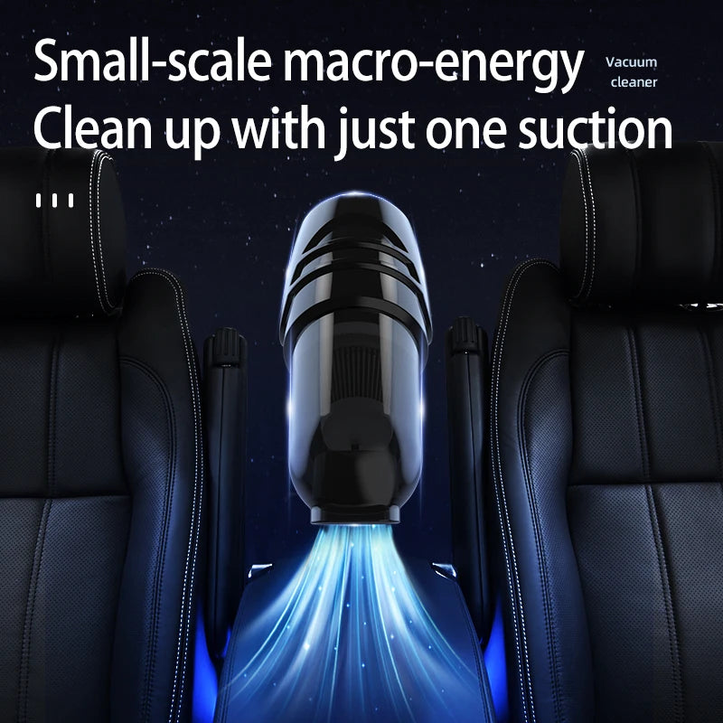 Wireless Car Vacuum Cleaner High-Power Dual-Use (Car & Home) Powerful Multi-Functional Handheld Vacuum with Strong Suction