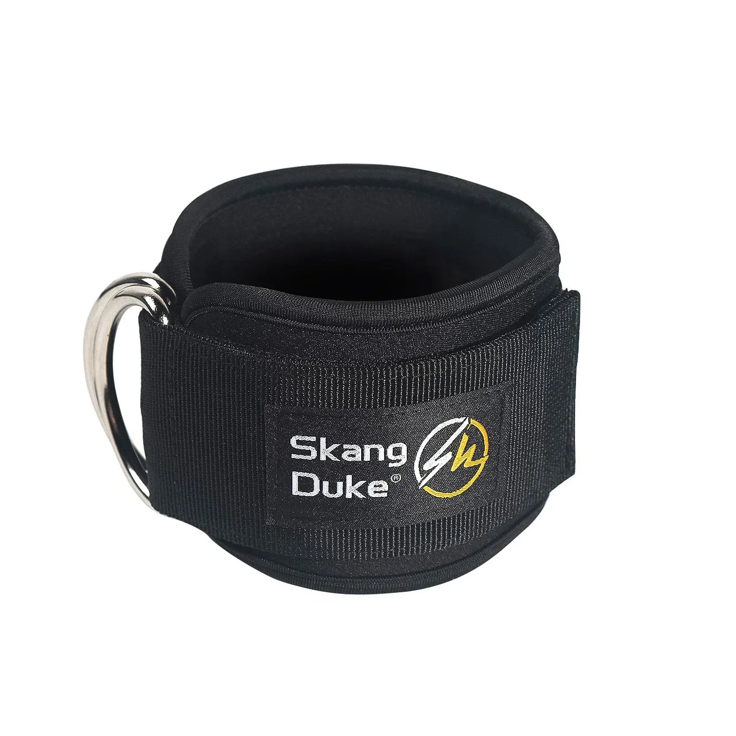 1pc Adjustable D-Ring Ankle Straps for Cable Machines - Comfortable Ankle Cuffs for Glute & Leg Muscle Strength Training in Gym - Urbizia