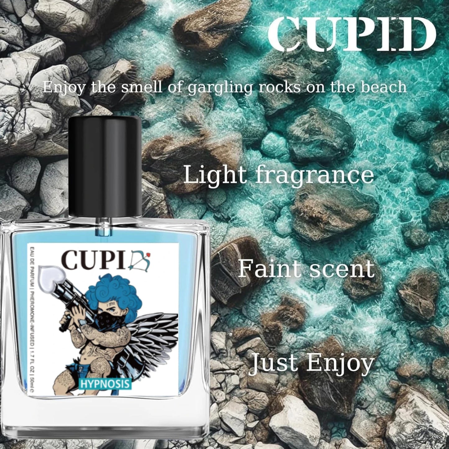 Cupid Hypnosis 2.0 Pheromone Cologne for Men - 50ml (1.7 oz) - Cupid Fragrances room decoration