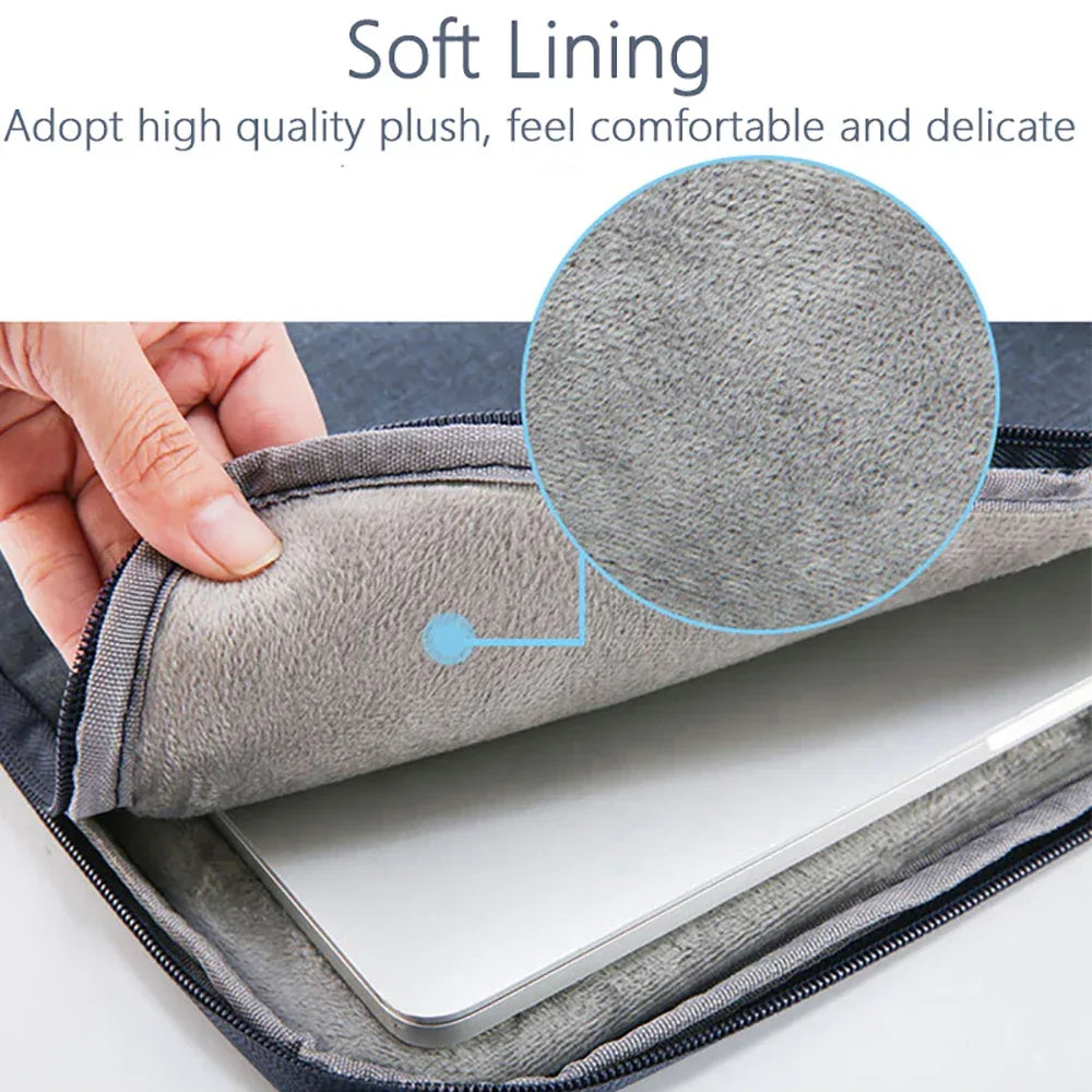 Waterproof Laptop Sleeve Bag 11–16 Inch Shockproof Case