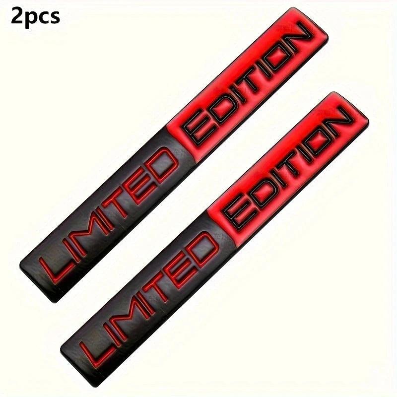 3D Metal Sport Emblem Badge Sticker for Car and Motorcycle – 2-Pack