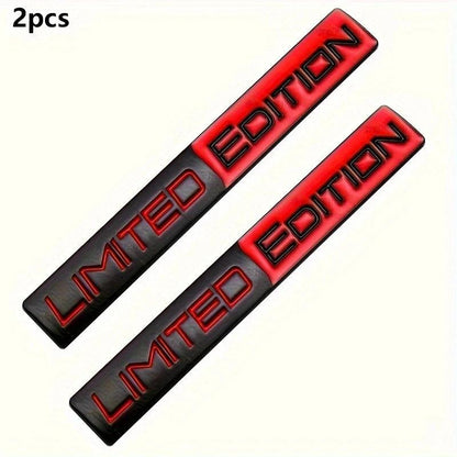 3D Metal Sport Emblem Badge Sticker for Car and Motorcycle – 2-Pack