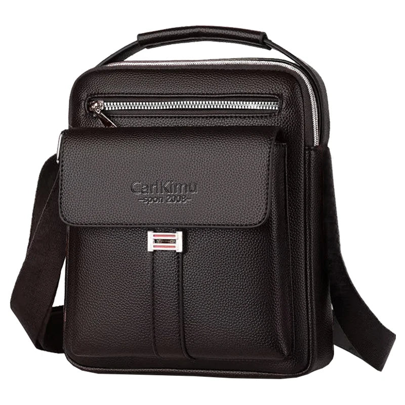 Everyday Versatile Rider Mini Leather Shoulder Bag Detachable Strap Portable Crossbody for Motorcycle Weekend Trips