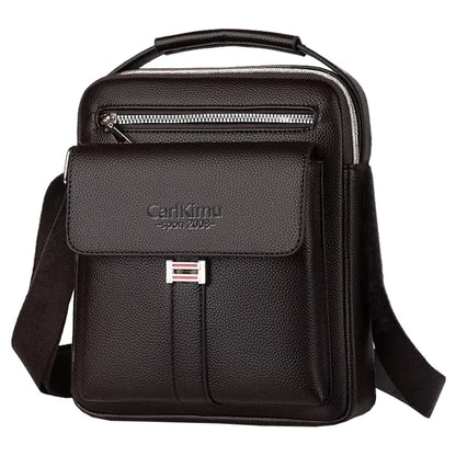 Everyday Versatile Rider Mini Leather Shoulder Bag Detachable Strap Portable Crossbody for Motorcycle Weekend Trips