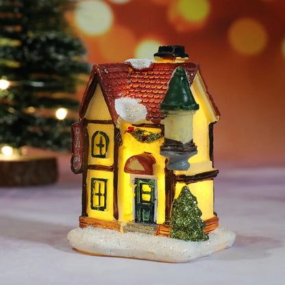 Christmas House LED Night Light – Kids Room & Home Decor 2025