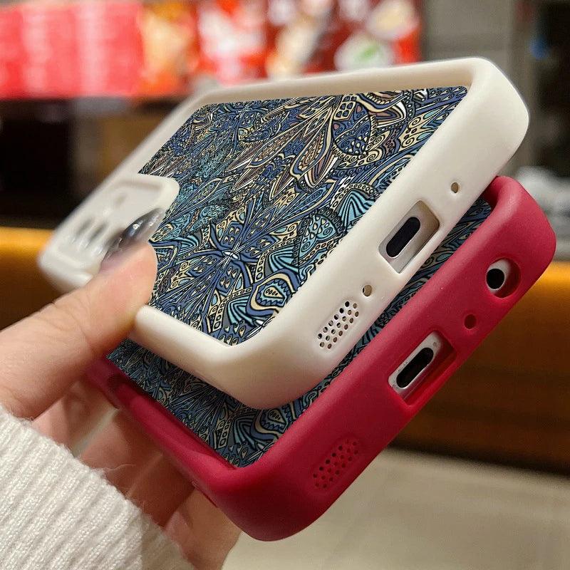 Retro Soft TPU Case for Samsung Galaxy – Anti-Scratch Silicone Cover