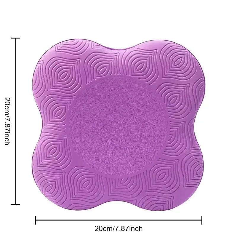 TPE Thickened Anti Slip Yoga Kneeling Protective Pad Knee Soft Flat Support Rebound Non-Slip Sports Fitness Mat Shock Absorption - Urbizia