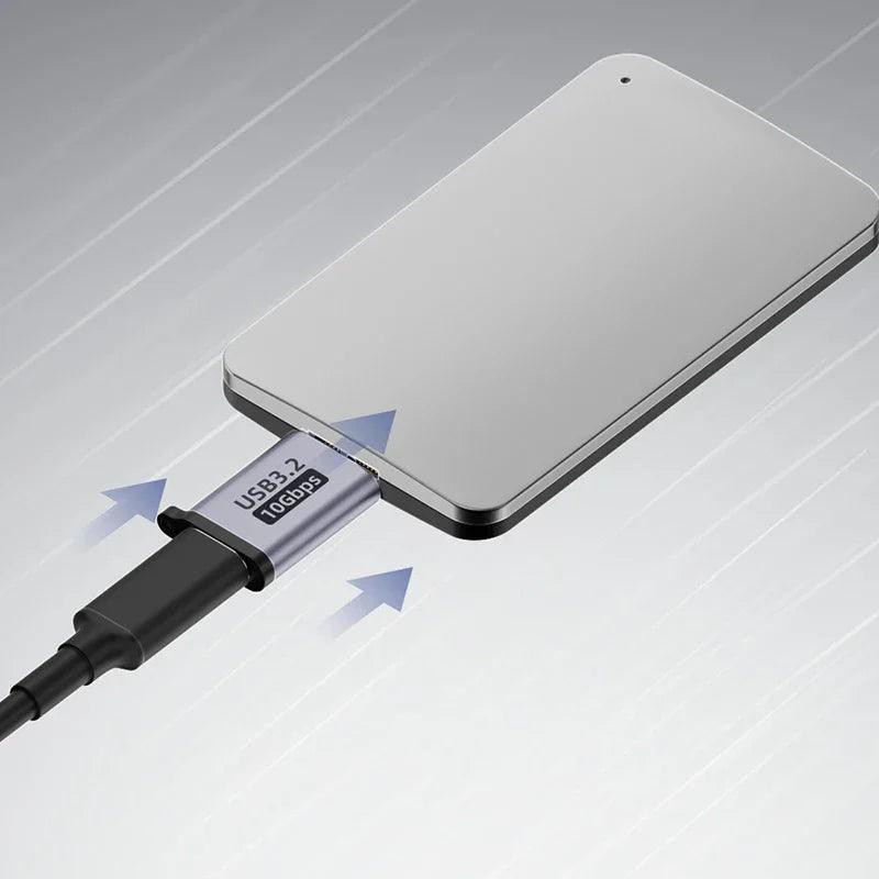 USB 3.0 Micro B to Type-C OTG Adapter High Speed