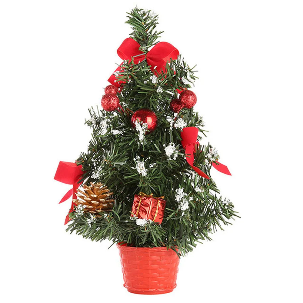 Mini Tabletop Christmas Tree – 30cm Holiday Decoration