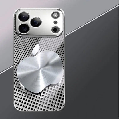 Metal Mesh Glass iPhone Case with Full Coverage