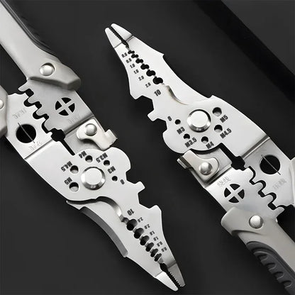 8.5-Inch Multifunctional Wire Stripping Pliers - Urbizia