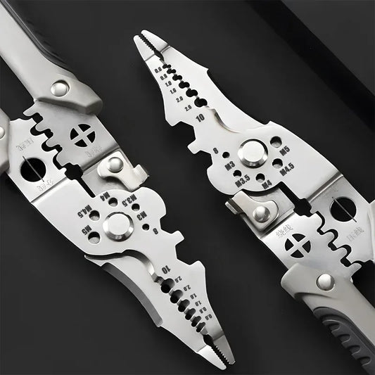 8.5-Inch Multifunctional Wire Stripping Pliers - Urbizia