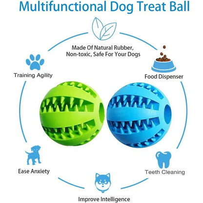 Treat-Tumble Dog Toy Ball - Urbizia