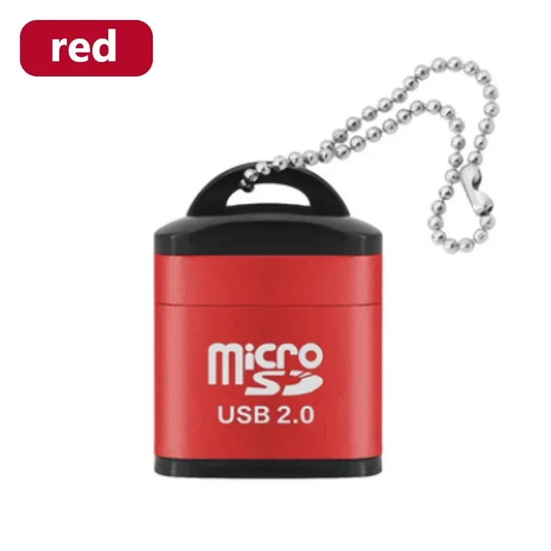 USB 2.0 Mini SD & TF Card Reader Adapter