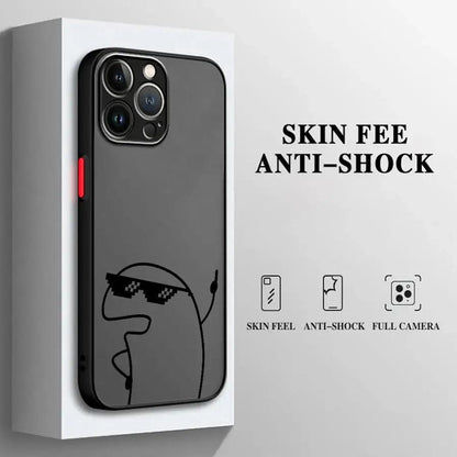 iPhone Cartoon Matchman Silicone Case
