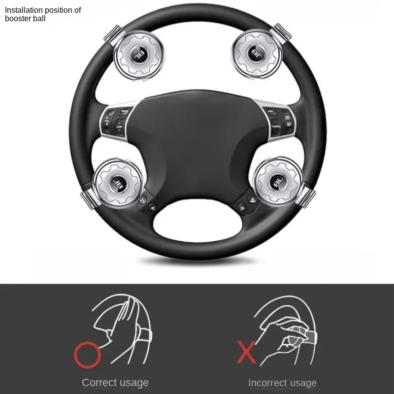 Universal Steering Wheel Booster Spinner Knob - Urbizia