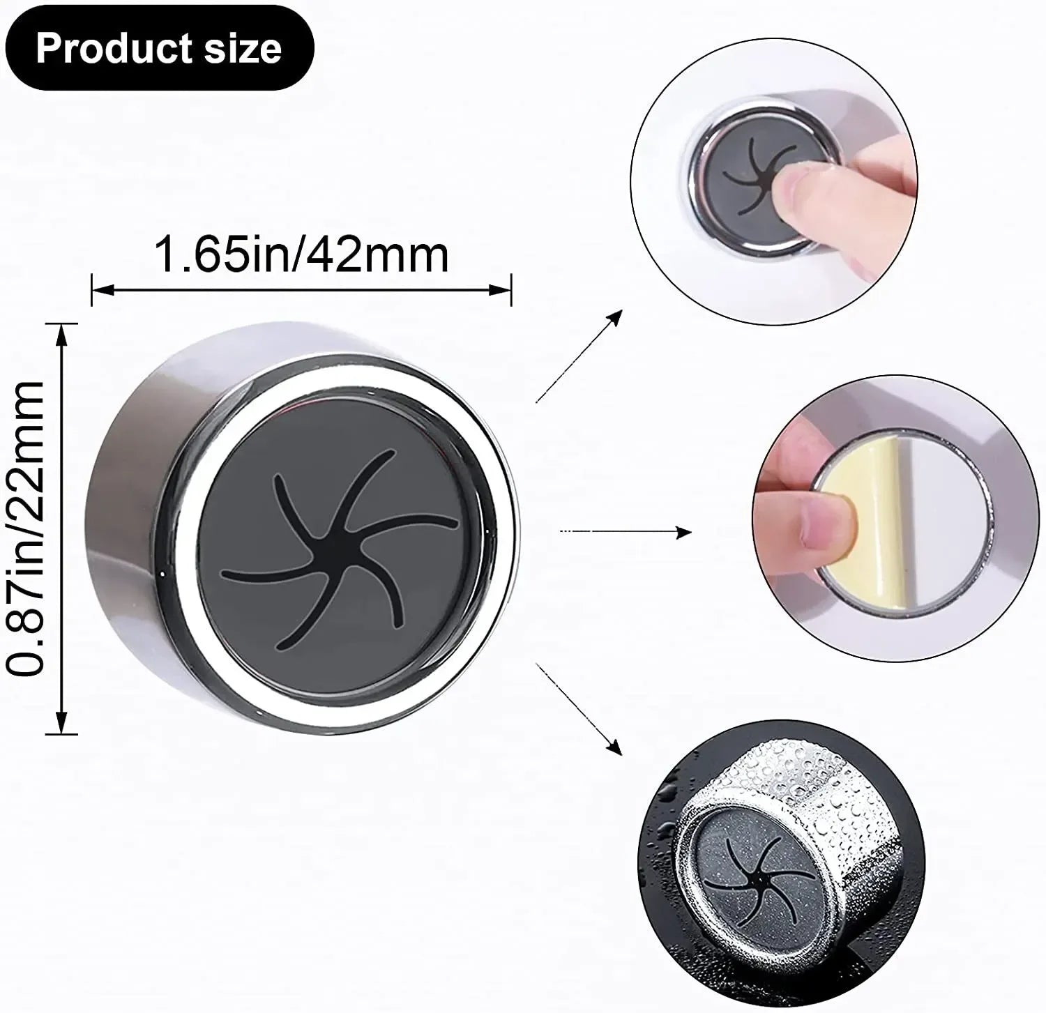 3PCS Non-Punching Dishcloth & Glove Storage Clips - Urbizia
