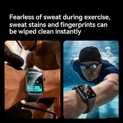 SAMZHE Screen Protector For Apple Watch Series 11/10/9/8/7/6 SE/SE2/SE3 40-46MM Full-coverage Protector Softened Protector Film