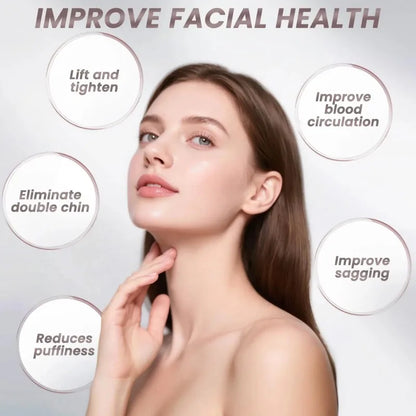 Lymphatic Contour Face Brush for Jawline Sculpting