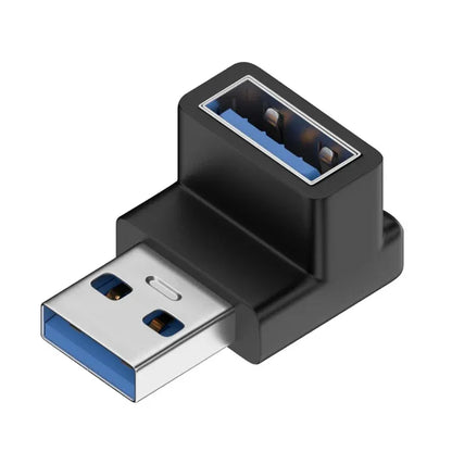 90° USB 3.0 Right Angle Extension Adapter