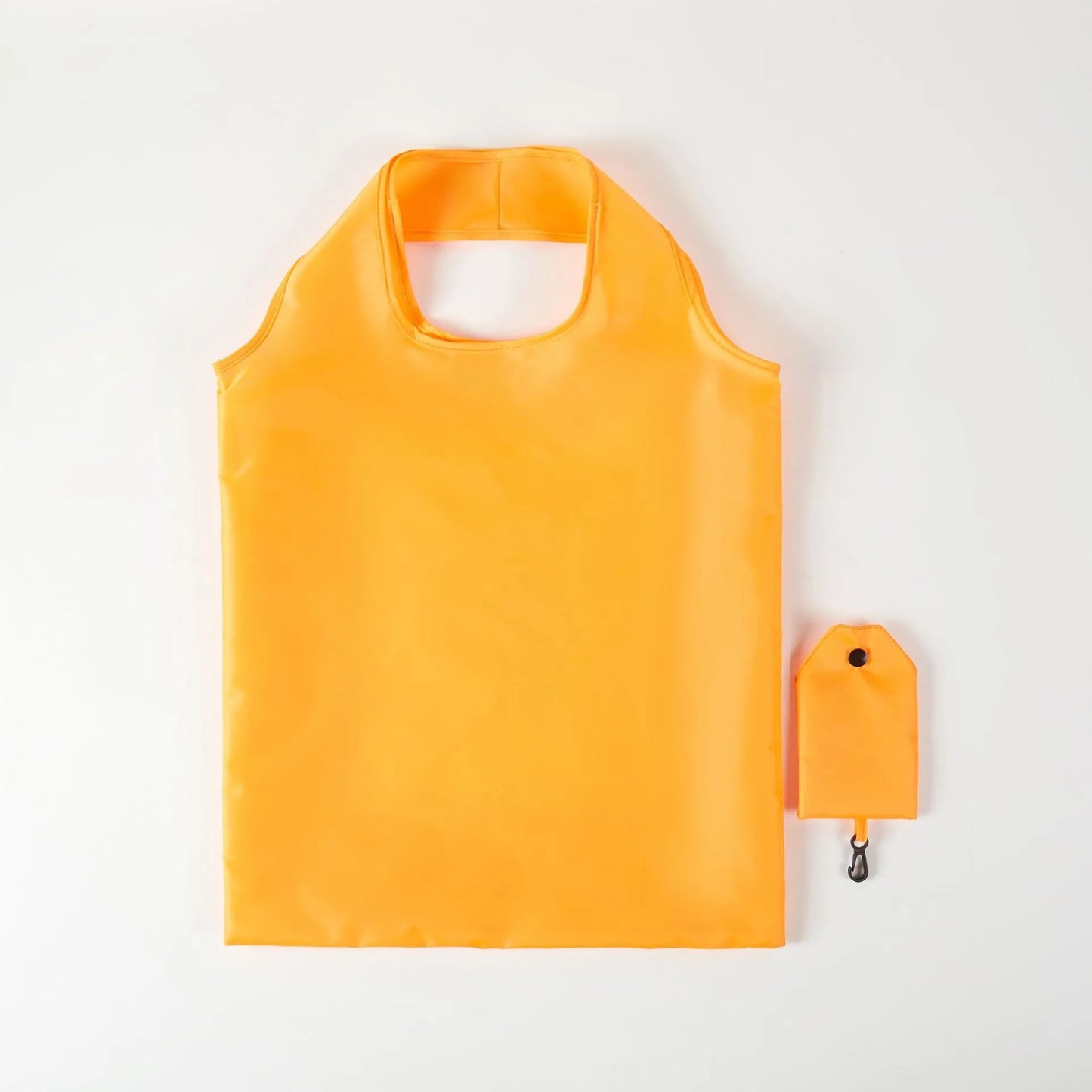 In The Case of Women's Solid-color Eco-friendly, Foldable and Reusable Shopping Bags for Polyester Travel Groceries