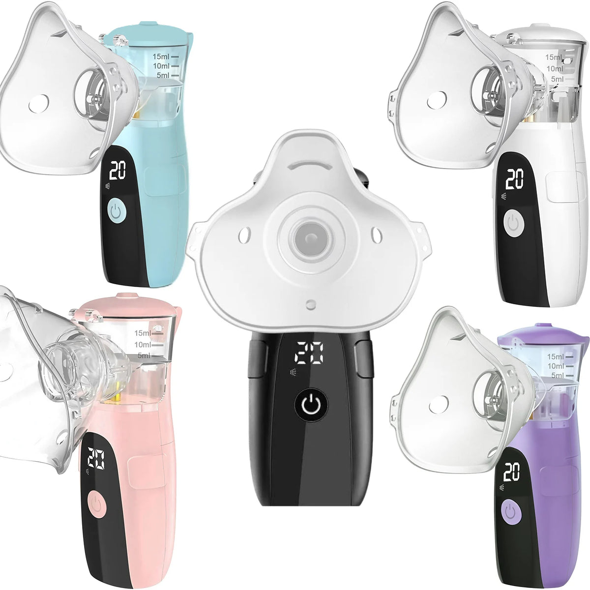 Mesh Nebuliser Medical Silent Nebuliser Cough Compressor for Children Adults Masked Asthma Inhaler Portable Humidifier