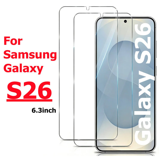 6.3 inch Protective Tempered Glass Film For Samsung Galaxy S26 Screen Protector