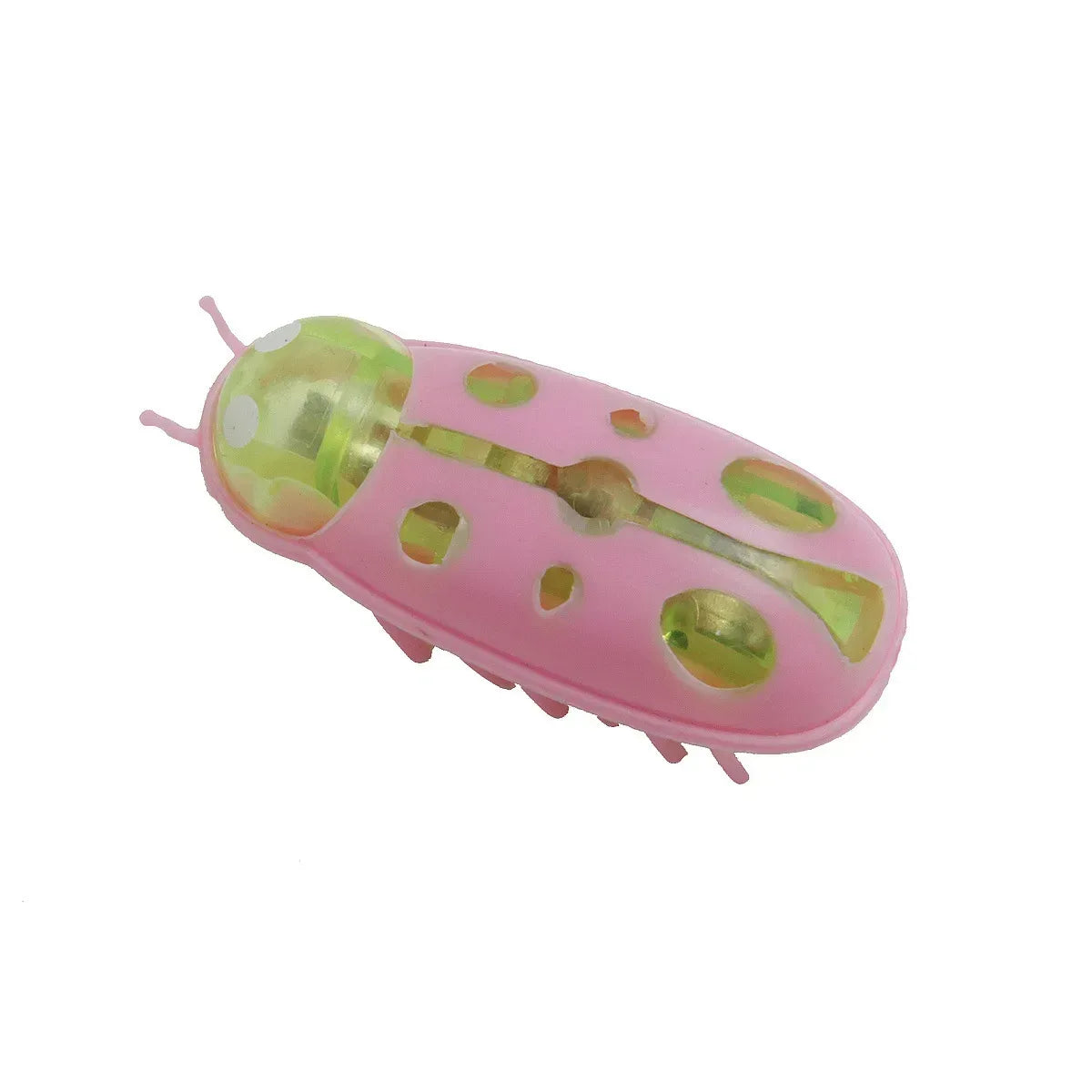 Mini Electric Bug Pet Dog Cat Toy Interactive Cute Ladybird Beetle Animal Shape Cat Toys Walking Insect Cat Playing Supplies - Urbizia