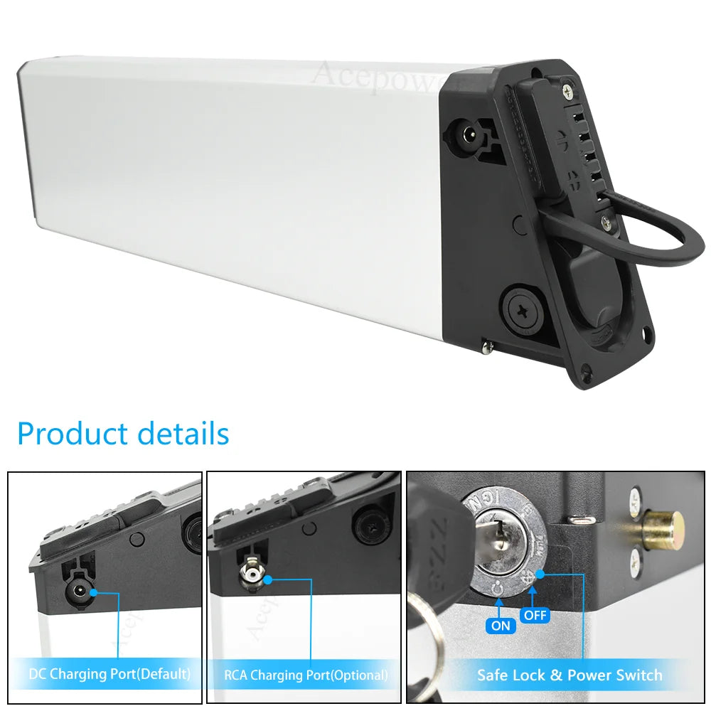 For Engwe EP-2 Pro Engine Pro Engine X MATE X Electric Bicycle Battery 48V 13Ah 16Ah 17.5Ah Replacement Battery Akku for Engwe