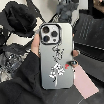 Samurai Aurora Case for iPhone 17–11 Shockproof
