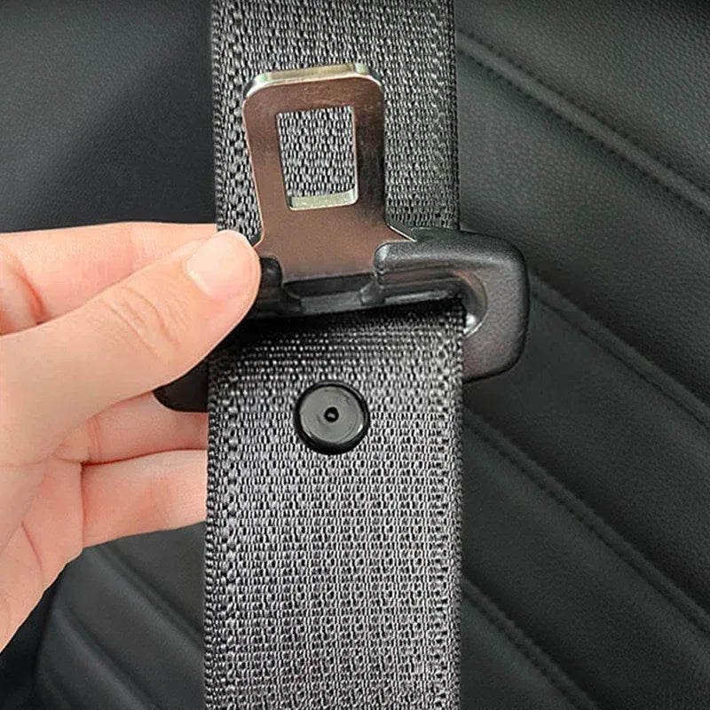 10 PCS Car Safety Seatbelt Stopper Buckle Auto Seat Belt Spacing Limit Stop Plastic Anti-slip Button Retainer Rivet Stud Clips - Urbizia