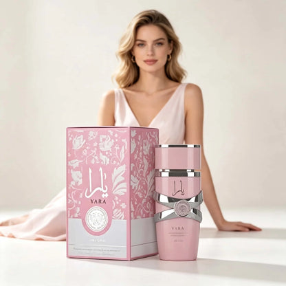YARA LATTAFA Berry On Top Give Me Gourmand Eau De Parfum 100ML Long Lasting Sweet Juicy Strawberry Milky Cream Dessert Fragrance Women Perfume Cute 3D Strawberry Whipped Cream Cup Bottle Fruity Gourmand Scent Birthday Holiday