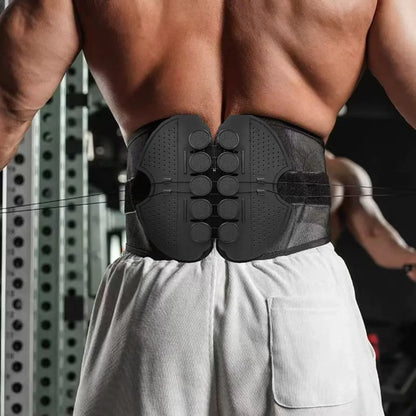 Lumbar Intervertebral Disc Support Compression Rope Support Waist Support Breathable Mesh Posture Corrector for Waist Protection - Urbizia
