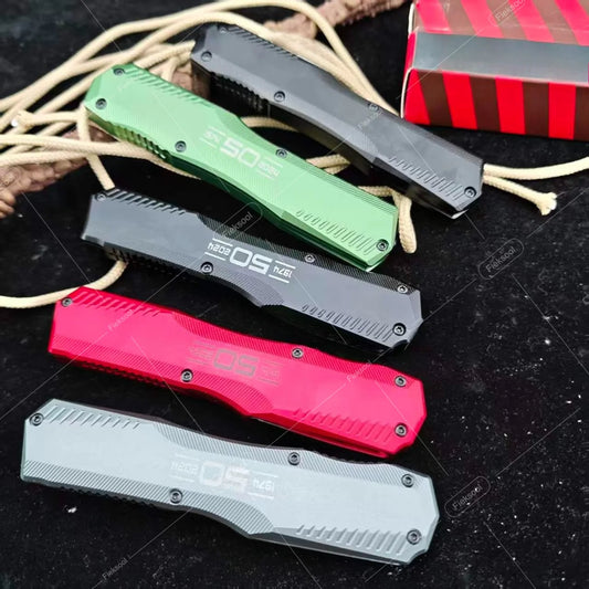 5  Styles KS 9000 Series Camping Folder Outdoor Knife Practical Daily Use Multi-purpose Wilderness Adventure T6 Aluminum Handle Father's Day Gift Cutting Rope Tools