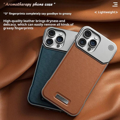 Business Leather MagSafe Case for iPhone 17–11 Pro Max