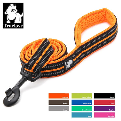 Truelove Reflective Padded Dog Leash