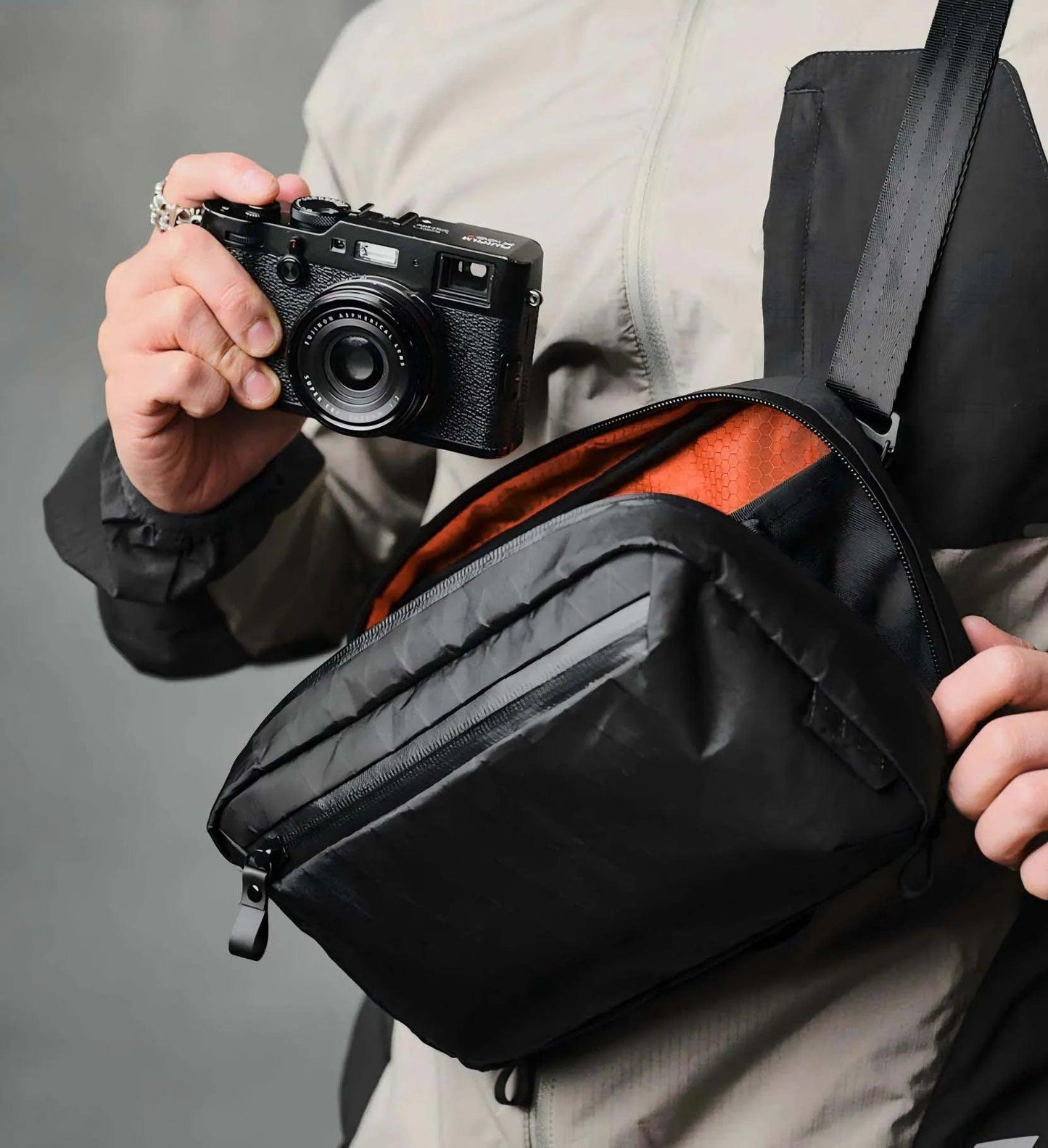 Crossbody Bag Travel Organizer for Men/Women