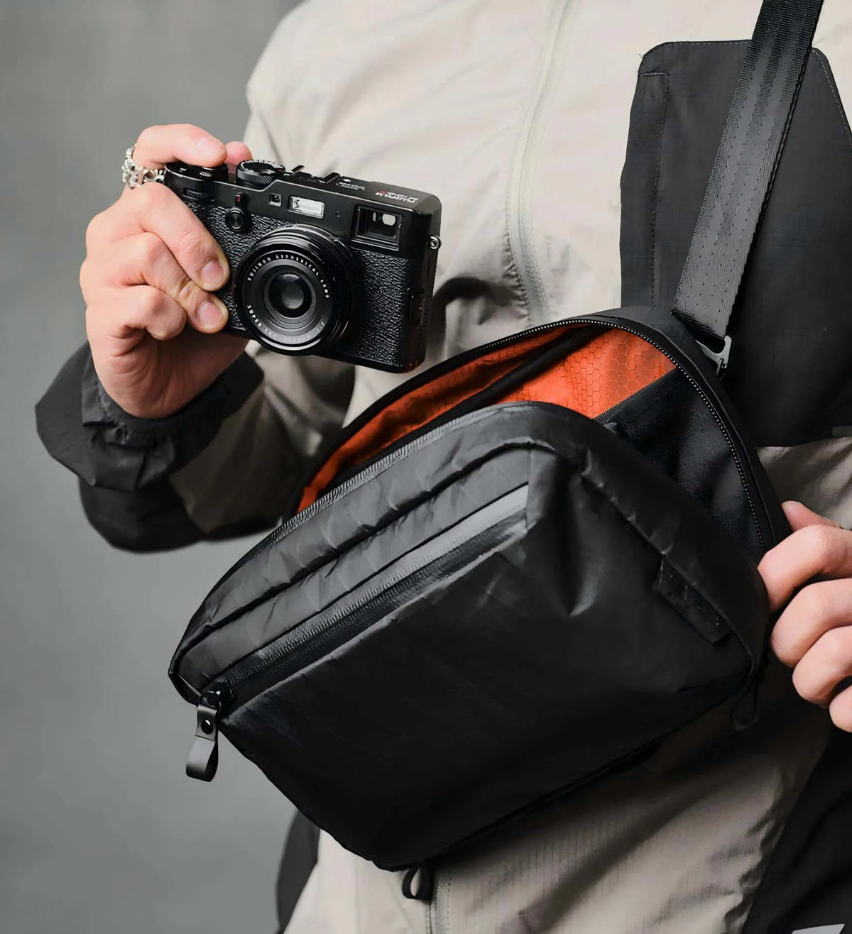 Crossbody Bag Travel Organizer for Men/Women