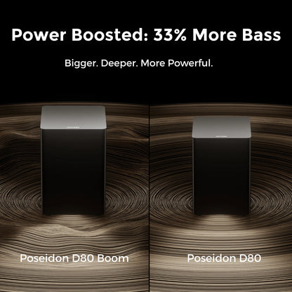 ULTIMEA 500W 7.1ch Dolby Atmos Soundbar with Wireless Subwoofer & 4 Surround Speakers, Home Theater System with APP Control