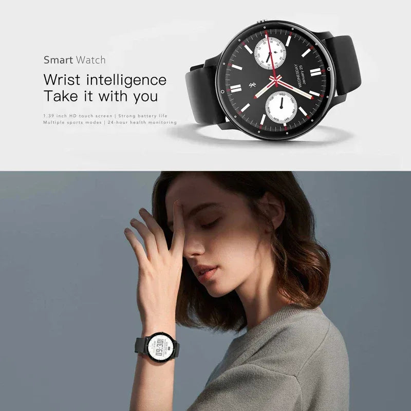 New Smart Watch Men Sports Fitness Watch Heart Rate Full Touch Screen Bluetooth Call 2025 New Ultra Light Smartwatch - Urbizia