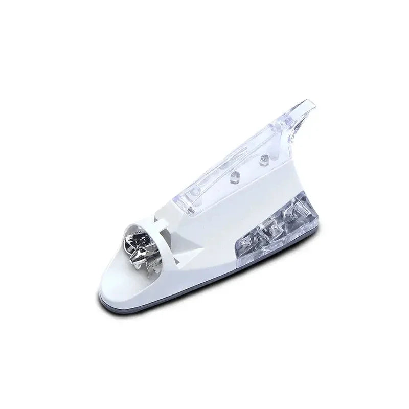 New Car Wind Shark Fin Antenna LED Warning Flash Upgrade Car Radio Signal Enhancement Roof Antenna Accessories