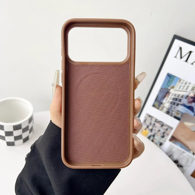 Official Original For Magsafe Apple Techwoven Case For iPhone 17 Pro Max 17Pro 17 Cases Magnetic Wireless Charging Protect Cover