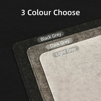 Large Size Wool Felt Mouse Pad Office Computer Desk Protector Mat Table Laptop Cushion Non-slip Gaming Accessories Keyboard Mat - Urbizia