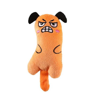 1Pcs Carrot Dog Bite Rope Pet Dog Toys Safe Durable Braided Bite Dog Chew Toys Resistant Puppy Molar Cleaning Teeth Cotton Rope - Urbizia