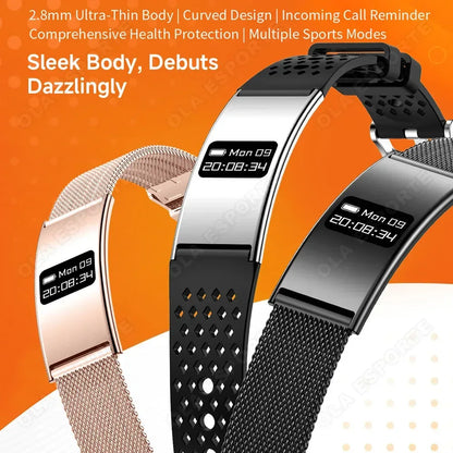Sports Step Count Smart Bracelet 2026 New Men Women Health Monitoring Fitness Smart Watch Heart Rate Sleep Monitoring Smart Band - Urbizia