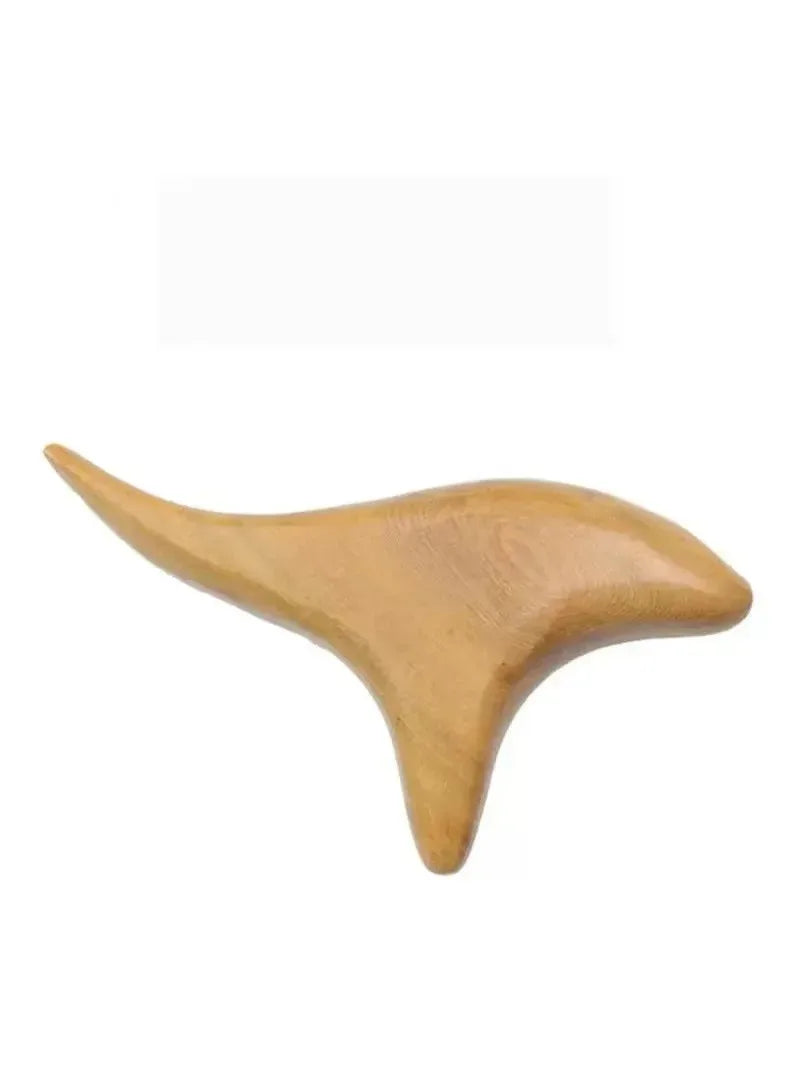 1pc Trigger Point Massage Gua Sha Tools Professional Lymphatic Drainage Tool Wood Therapy Massage Tools for Back Neck Leg Hand - Urbizia