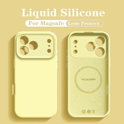For iPhone 18 Pro Liquid Silicone Phone Case For iPhone 18 17 16 15 14 13 12 Pro Max Wireless Charging Skin Smooth Magsafe Cover