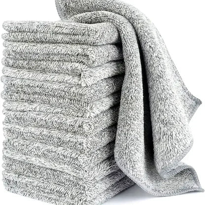 Thicken Microfiber Cleaning Cloths Lint Free Microfiber Cleaning Towel Cloths Reusable Cleaning Towels Absorbent for Car Window - Urbizia