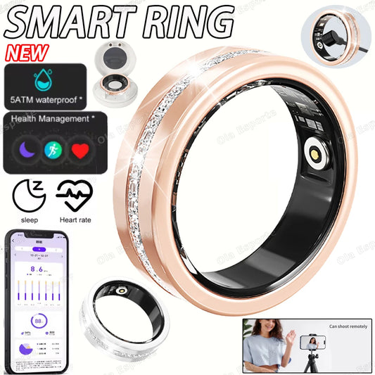 Ola Esporte Women’s Smart Ring – Heart Rate, Sleep, IP68