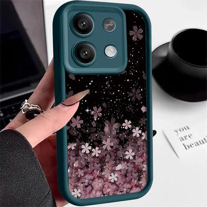 Cherry Blossom Soft TPU Case for Xiaomi Redmi & Poco Series